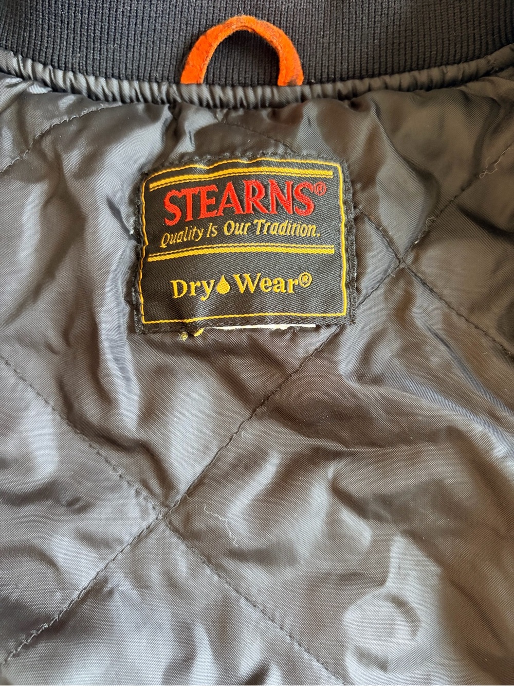 Stearns Dry‑Wear Blaze Orange Quilted Hunting Jacket - Picture 4 of 9